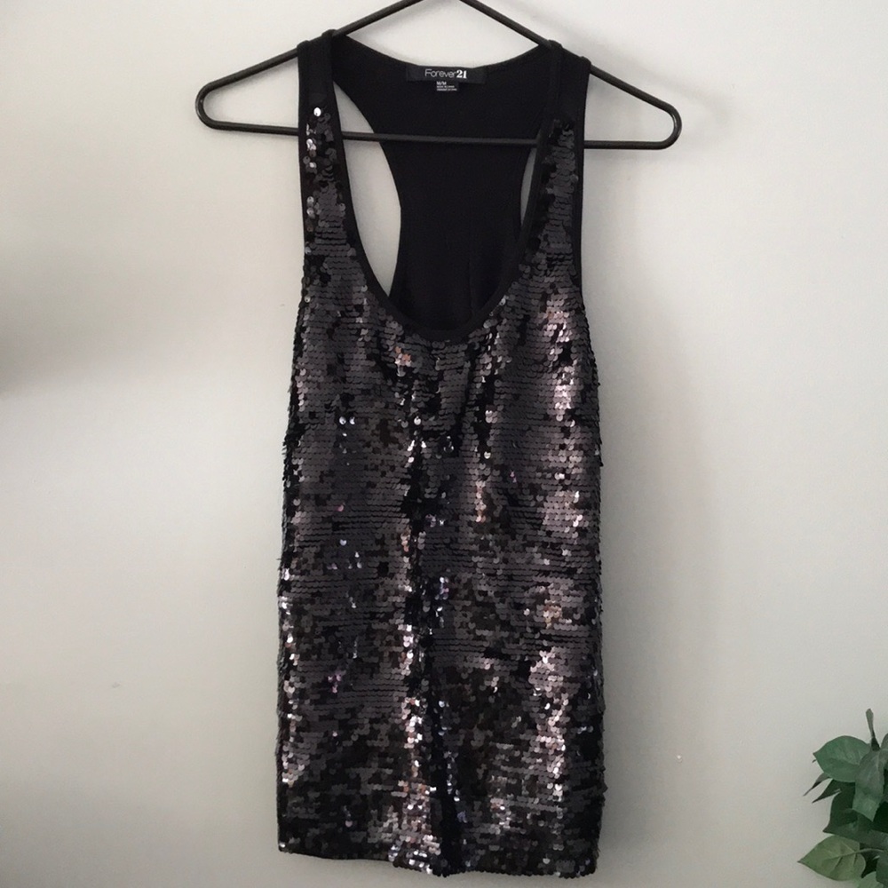 Forever 21 Sequin Top